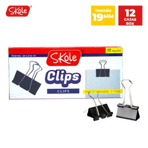 ACCOCLIP 19MM (12 PZAS)