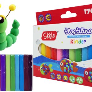 PLASTICINA 170G (SET 12PZAS)