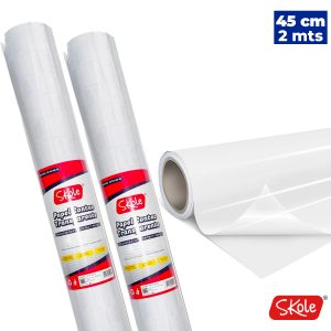 PAPEL ADHESIVO TRANSPARENTE 45CMX2M